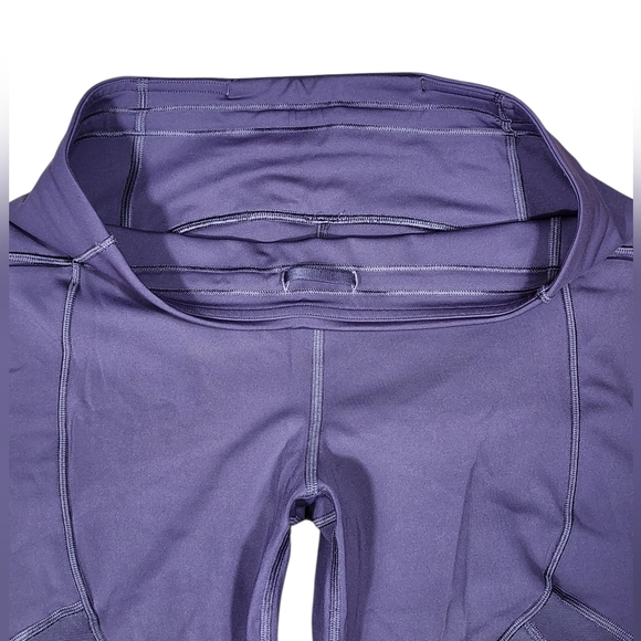 Lululemon On Pace 21" Cropped Legging Size 8 Purple - Picture 9 of 11